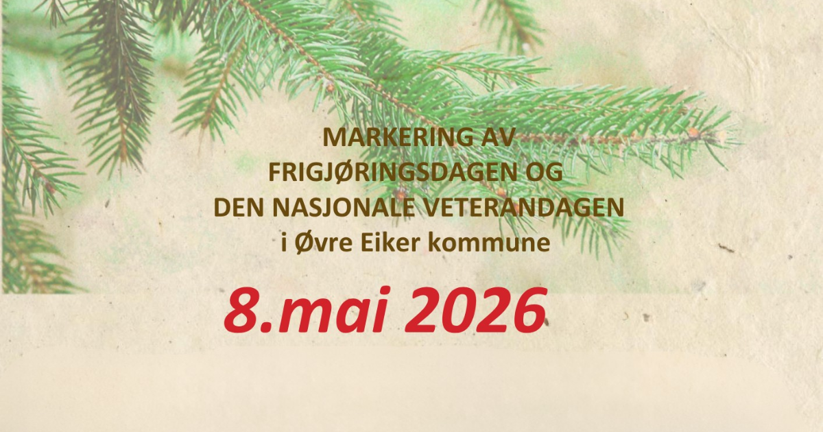 Markering av 8. mai 2026